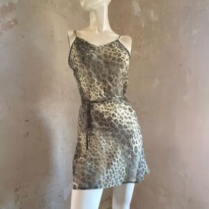Animal Print Slip Nightie